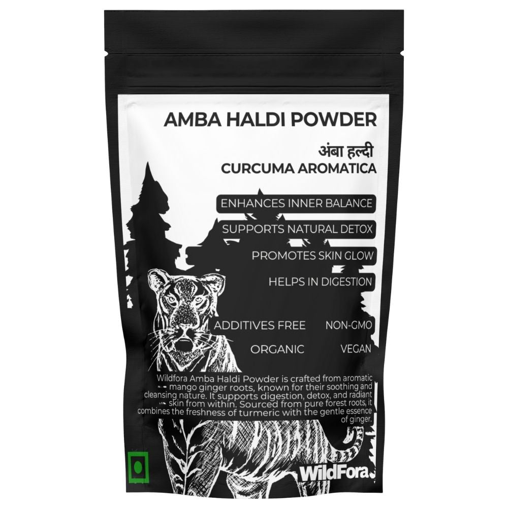Amba Haldi Powder, Wildfora Amba Haldi, Curcuma aromatica Powder, Mango Ginger Powder, Amba Haldi Churna, Amba Haldi for Skin, Wildfora Mango Ginger, Herbal Amba Haldi Powder, Amba Haldi Herbal, Wild Forest Amba Haldi, Aromatic Turmeric Powder, Kasthuri Haldi Powder, Wildfora Herbal Product