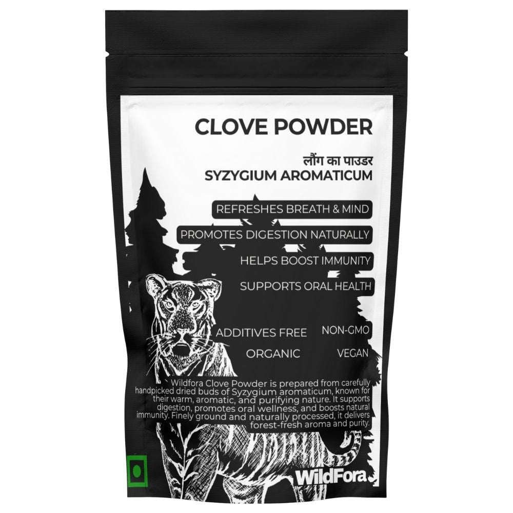 Wildfora Clove Powder, Laung Ka Powder, Syzygium aromaticum Powder, Natural Clove Spice, Wildfora Herbal Powder, Forest Clove Powder, Clove Bud Powder, Wildfora Spice Powder, Wild Forest Clove, Natural Laung Powder, Wildfora Clove Herbal Powder, Lavanga Churna, Herbal Spice Blend, Clove Churna, Natural Wild Spice.