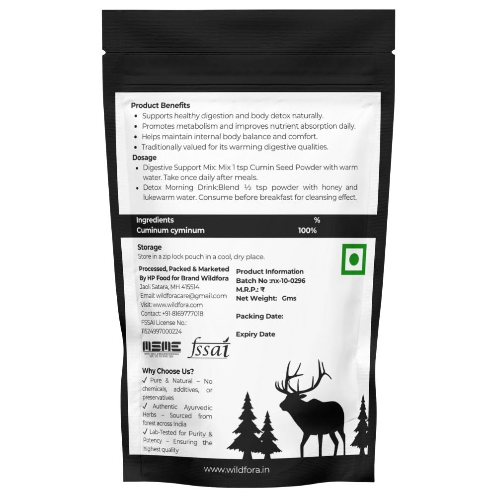 Wildfora Cumin Seed Powder, Jeera Powder, जीरा पाउडर, Cuminum cyminum Powder, Natural Jeera Powder, Herbal Cumin Powder, Wildfora Forest Product, Wildfora Herbal Powder, Forest-Sourced Cumin, Wild Jeera Churna, Ground Cumin Powder, Organic Cumin Spice, Wildfora Natural Spice, Wildfora Jeera Powder, Forest Cumin Powder.